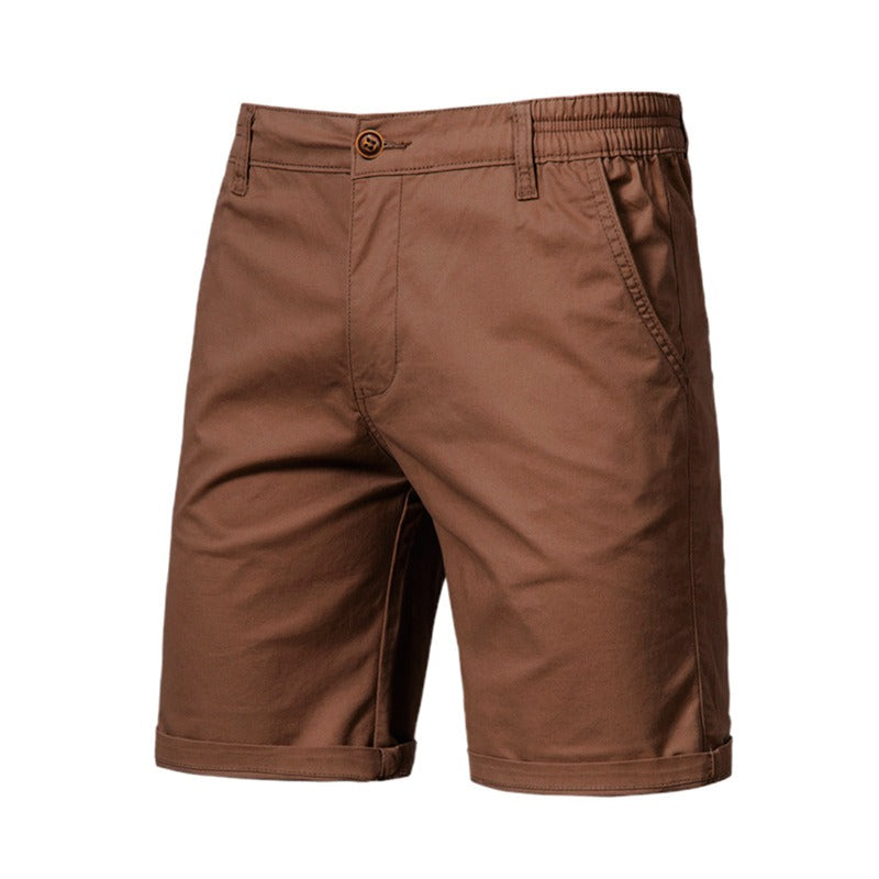 Herren Slim-Fit 5-Inch Cargo Shorts – Lässige Sommershorts aus Baumwolle (Übergrößen) | ST019