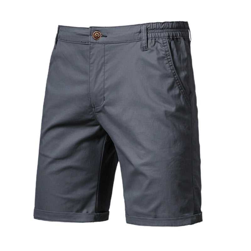 Herren Slim-Fit 5-Inch Cargo Shorts – Lässige Sommershorts aus Baumwolle (Übergrößen) | ST019