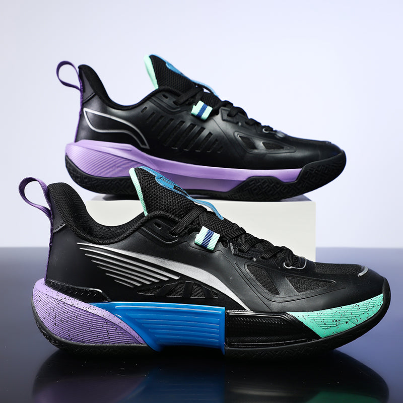 Herren Mesh-Basketballschuhe Dämpfung Verschleißfeste professionelle Sport-Sneaker | 8309