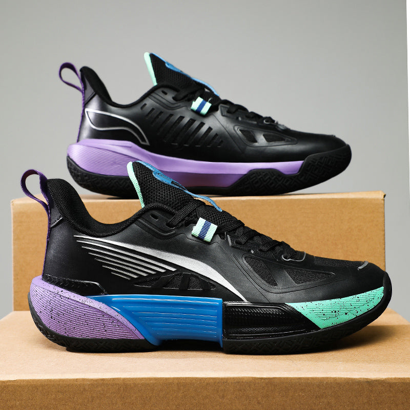 Herren Mesh-Basketballschuhe Dämpfung Verschleißfeste professionelle Sport-Sneaker | 8309