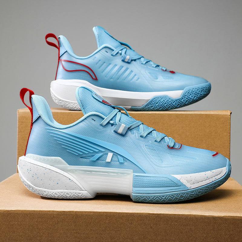 Herren Mesh-Basketballschuhe Dämpfung Verschleißfeste professionelle Sport-Sneaker | 8309