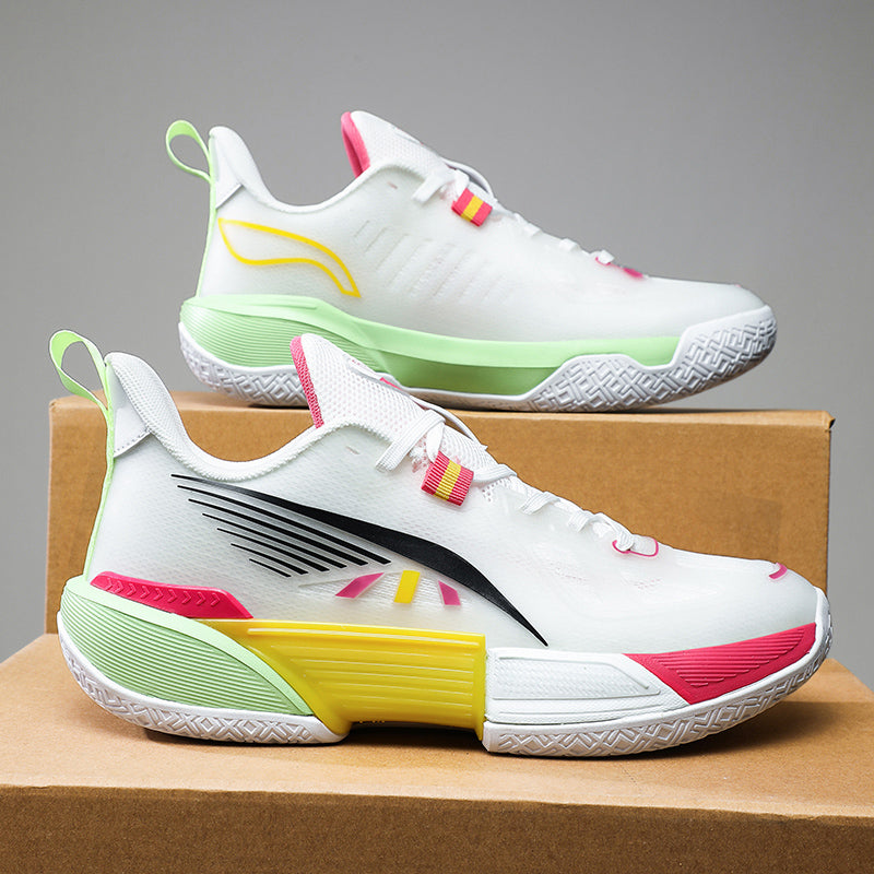 Herren Mesh-Basketballschuhe Dämpfung Verschleißfeste professionelle Sport-Sneaker | 8309