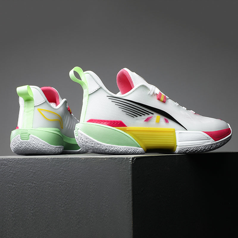 Herren Mesh-Basketballschuhe Dämpfung Verschleißfeste professionelle Sport-Sneaker | 8309