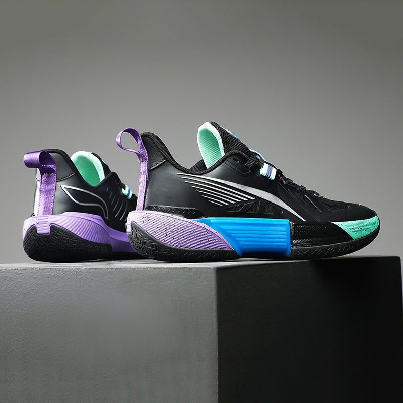 Herren Mesh-Basketballschuhe Dämpfung Verschleißfeste professionelle Sport-Sneaker | 8309