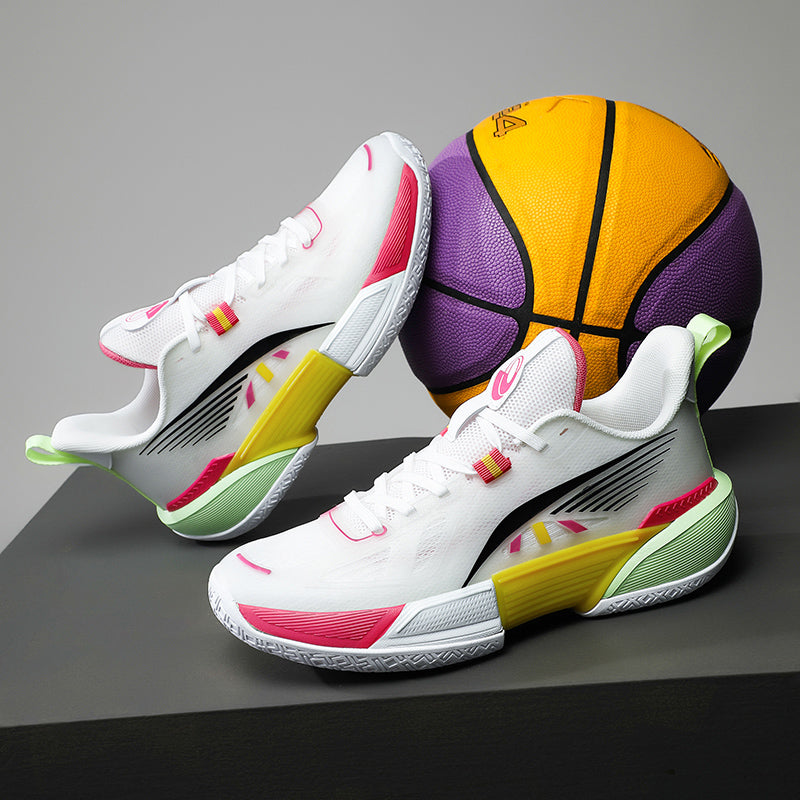Herren Mesh-Basketballschuhe Dämpfung Verschleißfeste professionelle Sport-Sneaker | 8309