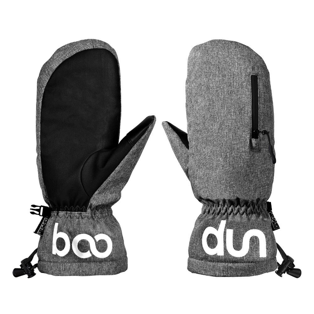 Boodun Winterhandschuhe – Wasserdicht, Touchscreen, Reißverschlusstasche | 6291233