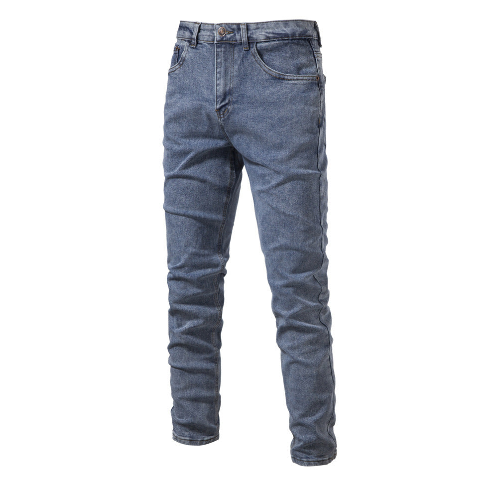Herren Jeans Hosen Lässige Herbst Männliche Zerrissene Skinny Stretch Hose | ZH10