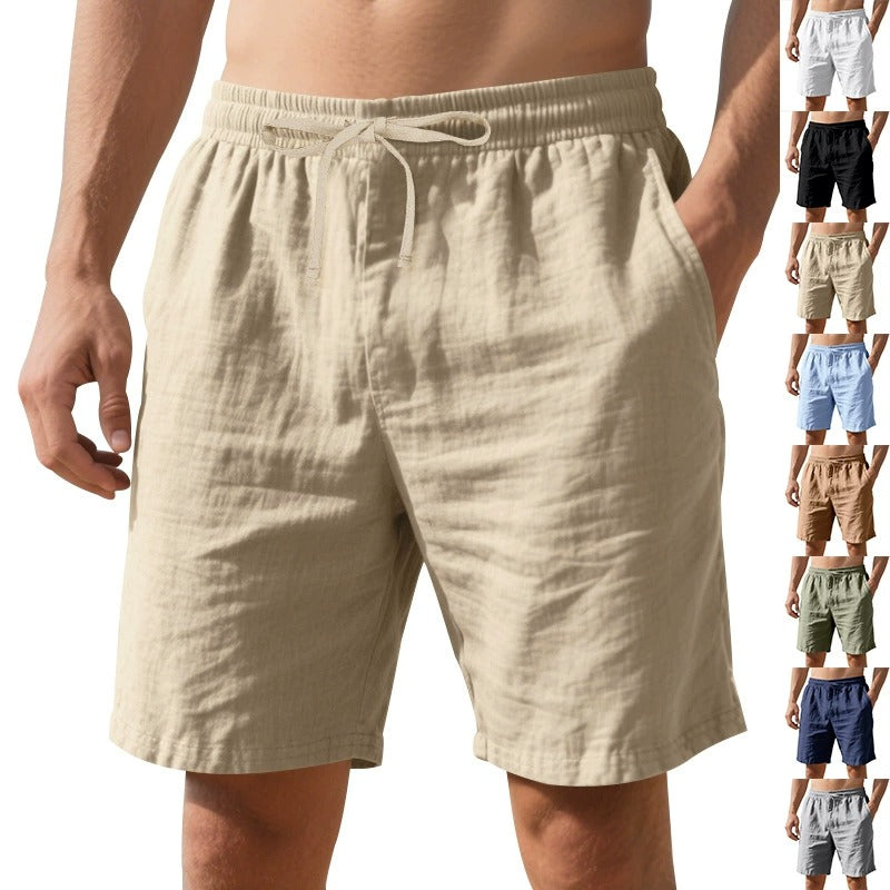 Entspannte Leinen-Strandshorts – Leicht & Luftig für den Sommer | YH2-WW