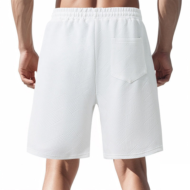 Schwere Jacquard-Streetwear-Shorts für Herren – Sommer-Hip-Hop-Casual-Kollektion | YLG-12