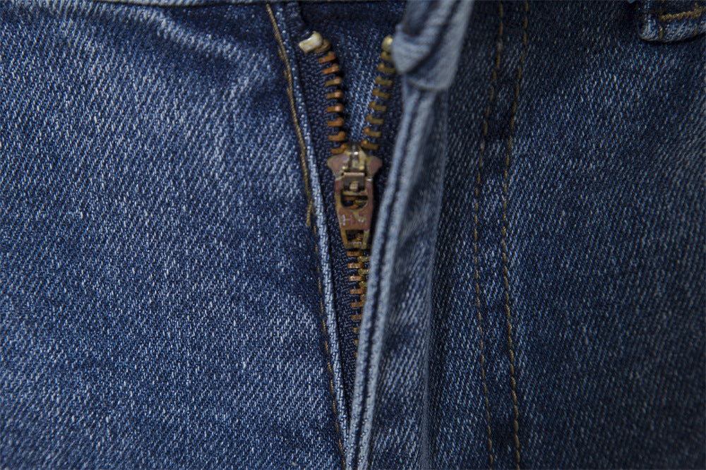Herren Jeans Hosen Lässige Herbst Männliche Zerrissene Skinny Stretch Hose | ZH10