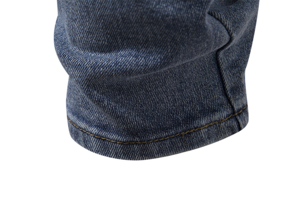 Herren Jeans Hosen Lässige Herbst Männliche Zerrissene Skinny Stretch Hose | ZH10