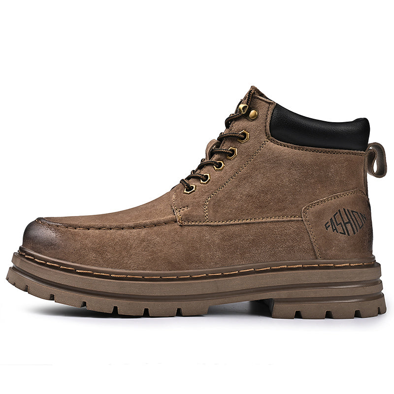 Herren Leder Outdoor Arbeitsschuhe Herbst & Winter Casual Martin Stiefel | 88093