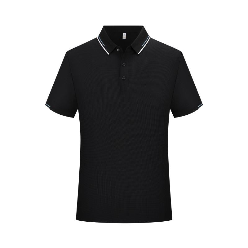 Antibakterielles Herren-Poloshirt aus Eisseide | Atmungsaktives, knitterfreies Sommer-Business-Casual-T-Shirt | L11-50326