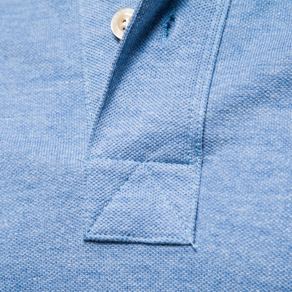 Einfarbiges, klassisches, lässiges Kurzarm-T-Shirt aus Baumwolle für Herren | AX-511