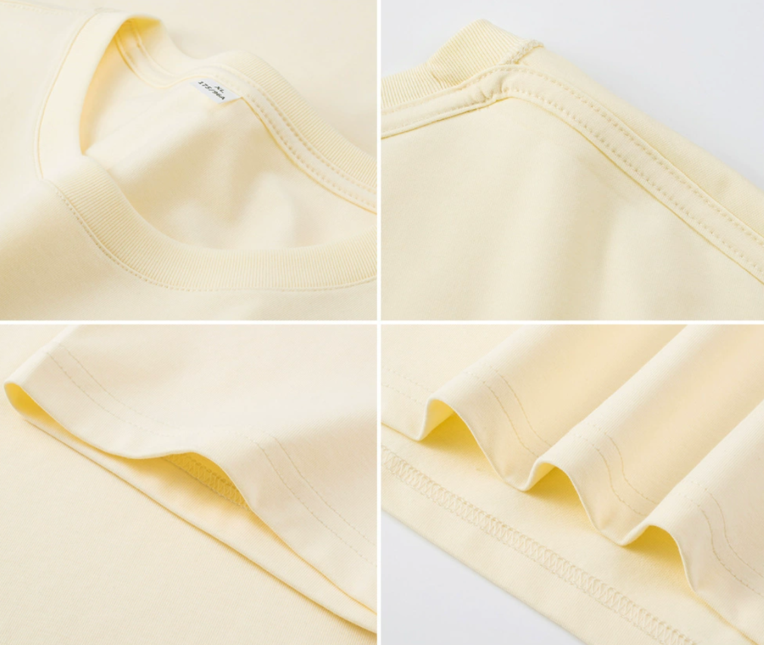 Kühlendes Baumwoll-T-Shirt für Herren (230 g) | Leichtes Sommer-T-Shirt mit Rundhalsausschnitt | L05-0027