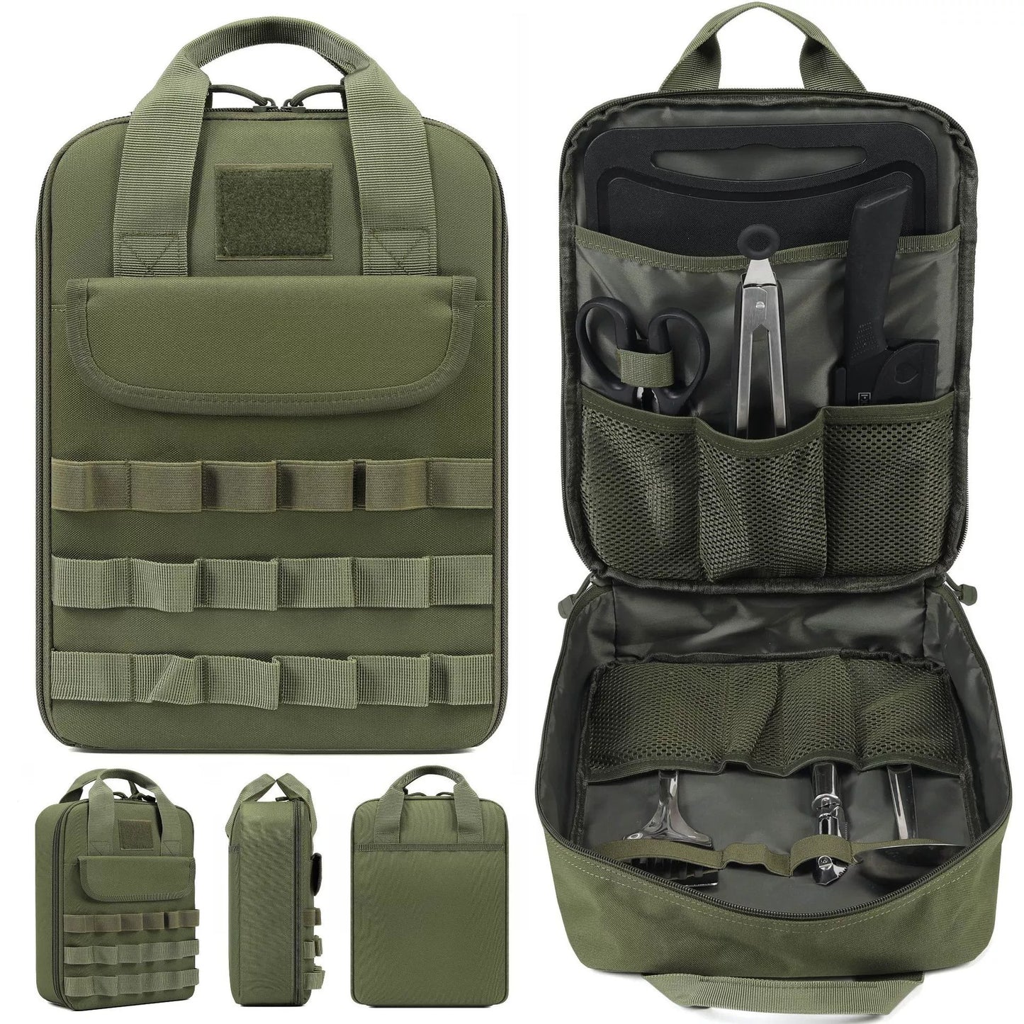 Aufbewahrungstasche für Outdoor-Camping-Besteck – Tragbarer Oxford-Reise-Organizer | AKM-318