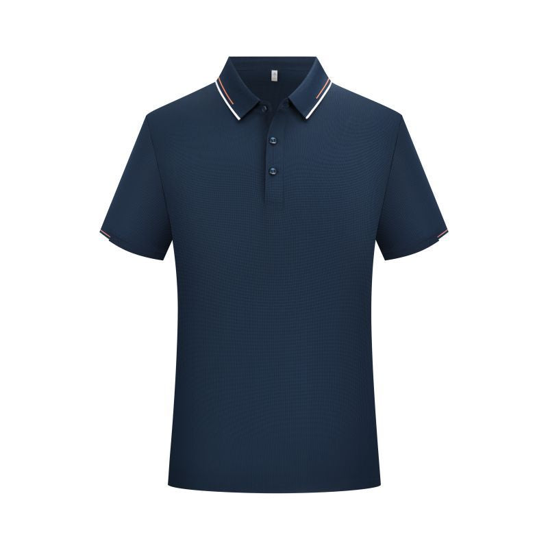 Antibakterielles Herren-Poloshirt aus Eisseide | Atmungsaktives, knitterfreies Sommer-Business-Casual-T-Shirt | L11-50326