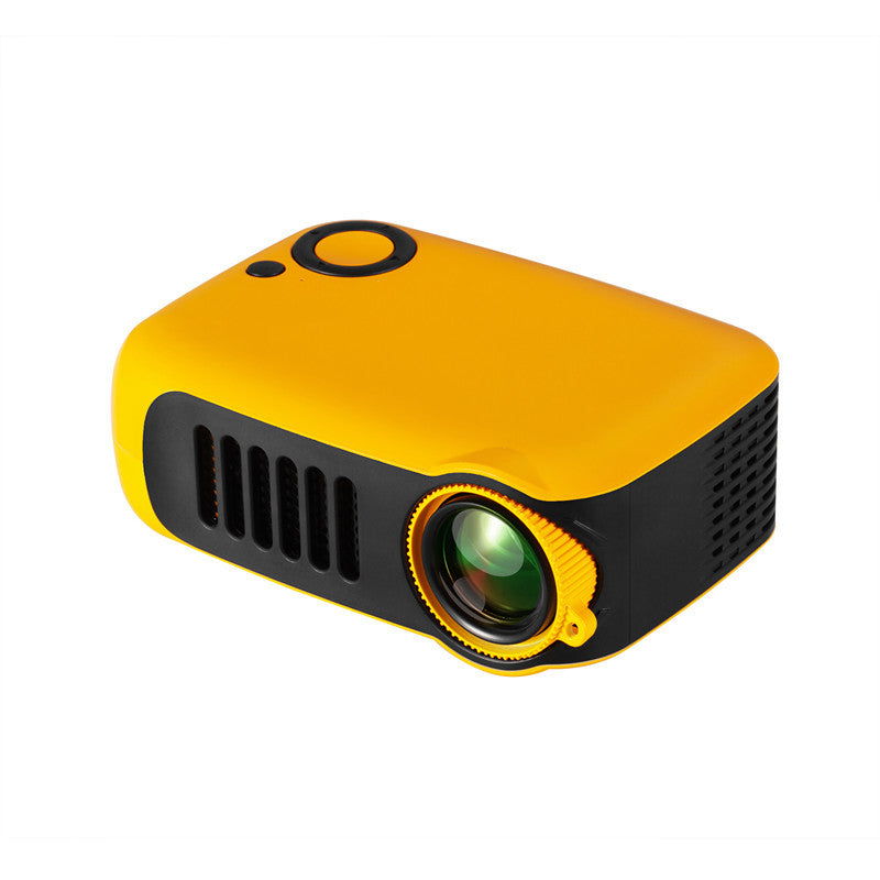 TRANSJEE Mini-Projektor – Tragbares intelligentes LED-Heimkino, mobiler Bildschirm im Taschenformat, LED-Projektor für Filme und Spiele | A2000