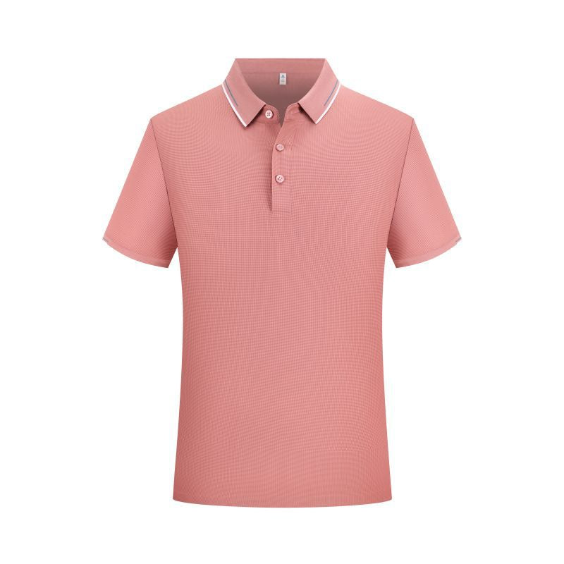 Antibakterielles Herren-Poloshirt aus Eisseide | Atmungsaktives, knitterfreies Sommer-Business-Casual-T-Shirt | L11-50326