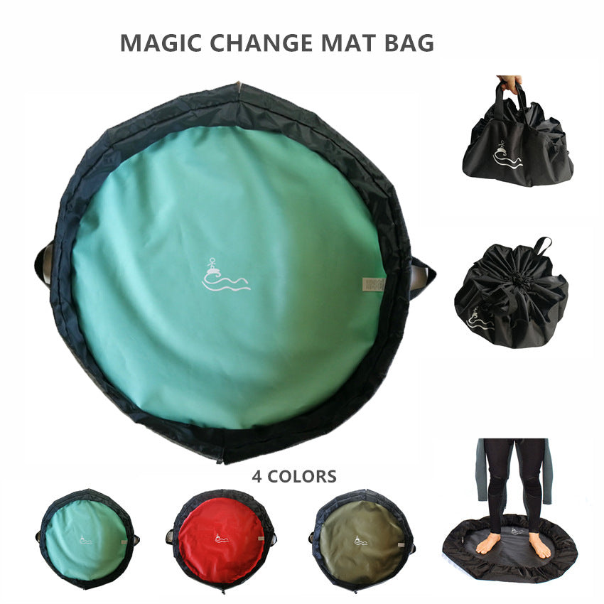 Beachmood Quick-Dry Wet Bag – 75 cm Wickelunterlage & Aufbewahrungssack für Schwimmsachen | BM2109