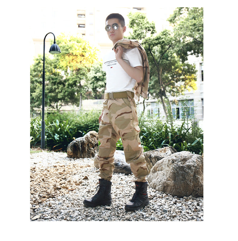 Militärische Kampfstiefel mit hohem Schaft, Sicherheitsschuhe mit seitlichem Reißverschluss | 067