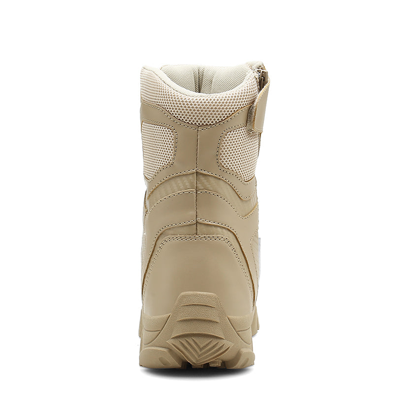 Militärschuhe MilTec Tactical Side Zip Boots Schwarz & Wüste | 112
