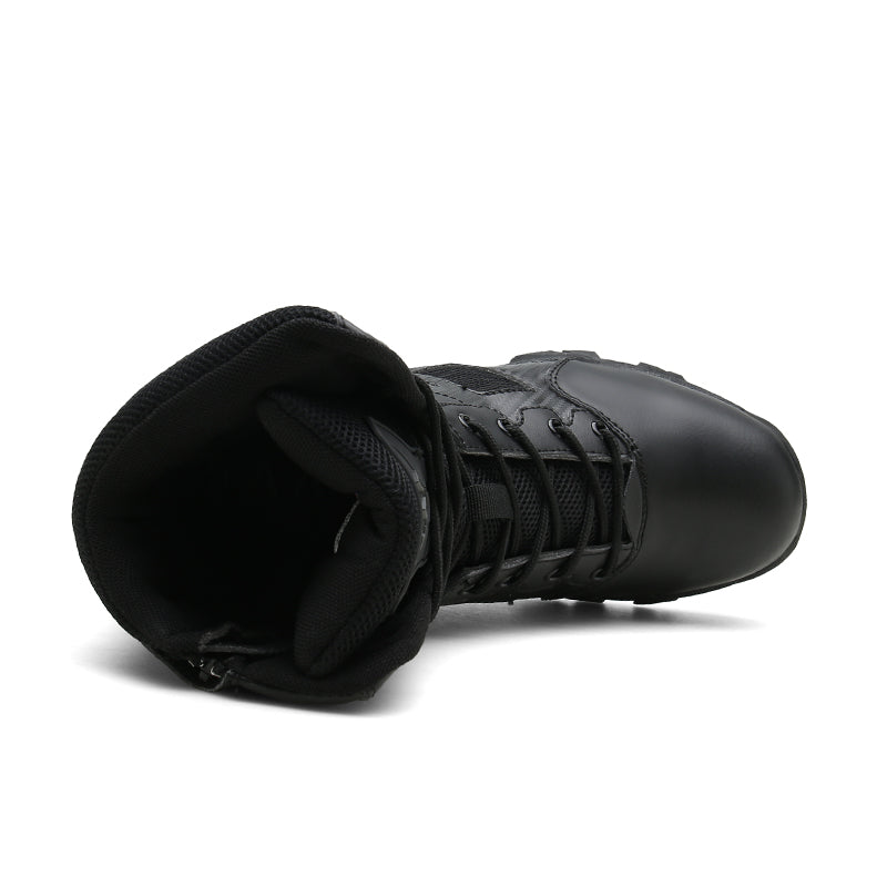 Militärschuhe MilTec Tactical Side Zip Boots Schwarz & Wüste | 112