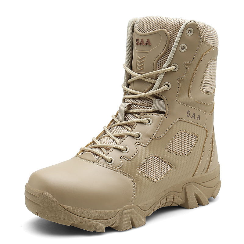 Militärschuhe MilTec Tactical Side Zip Boots Schwarz & Wüste | 112