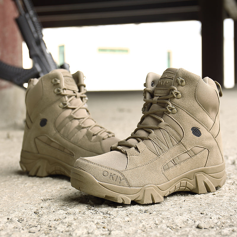 Mil-Tac Army Kampfschuhe Wüstenstiefel mit seitlichem Reißverschluss | 1705