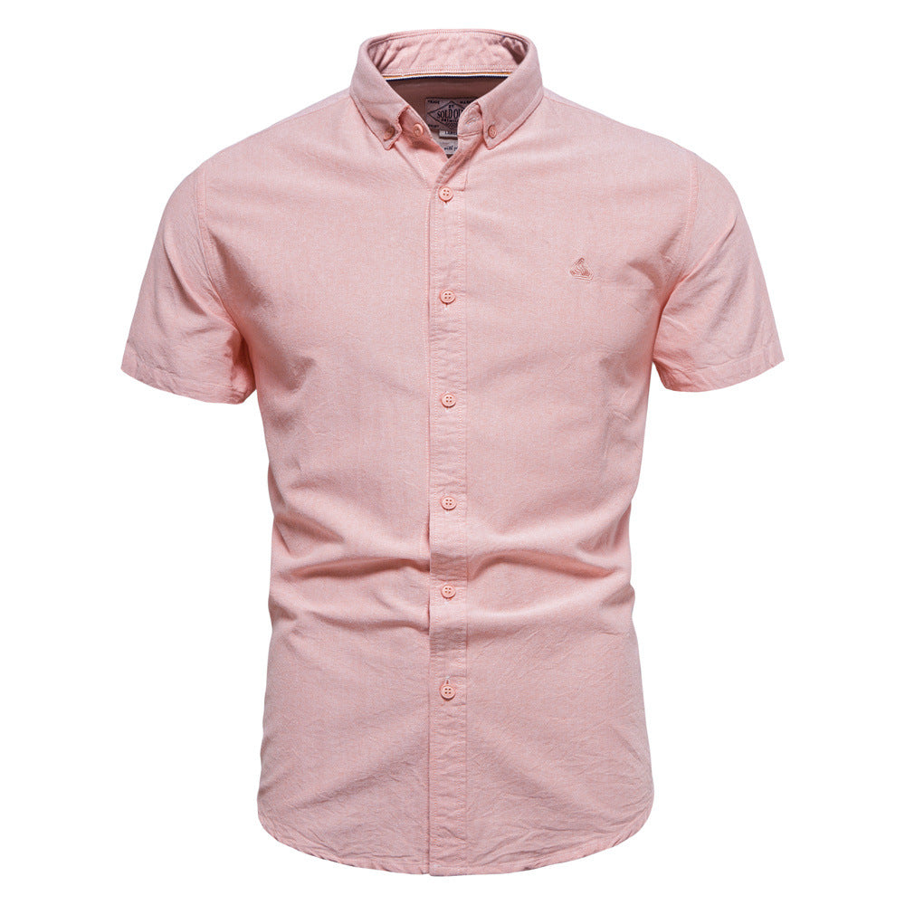 Herren Kurzarm Slim Fit Businesshemd Basic Design Atmungsaktiv | SH711