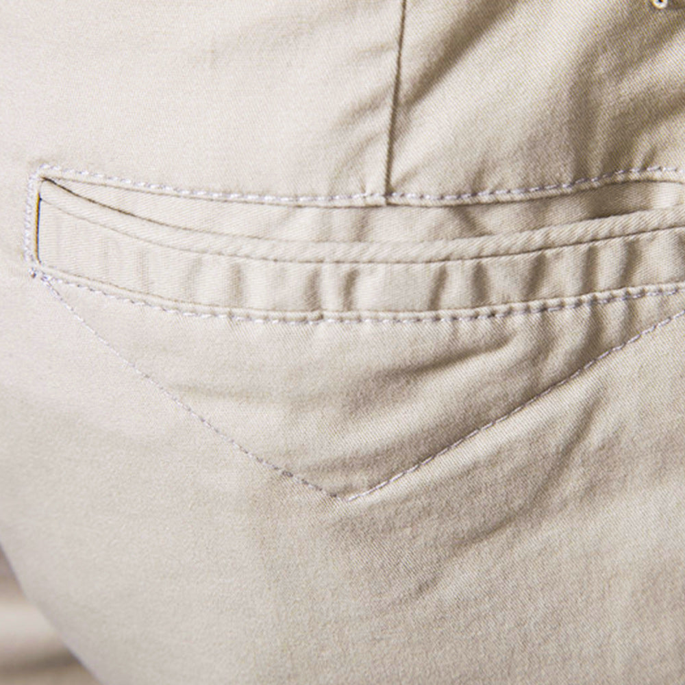 Herren Sommer Baumwolle Klassische Casual Strand Shorts | 019