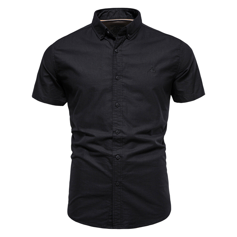 Herren Kurzarm Slim Fit Businesshemd Basic Design Atmungsaktiv | SH711