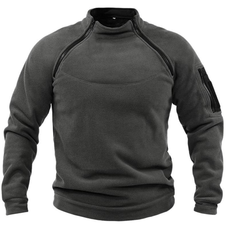 Warmes und atmungsaktives Outdoor-Fleece-Sweatshirt für Herren | NQ78