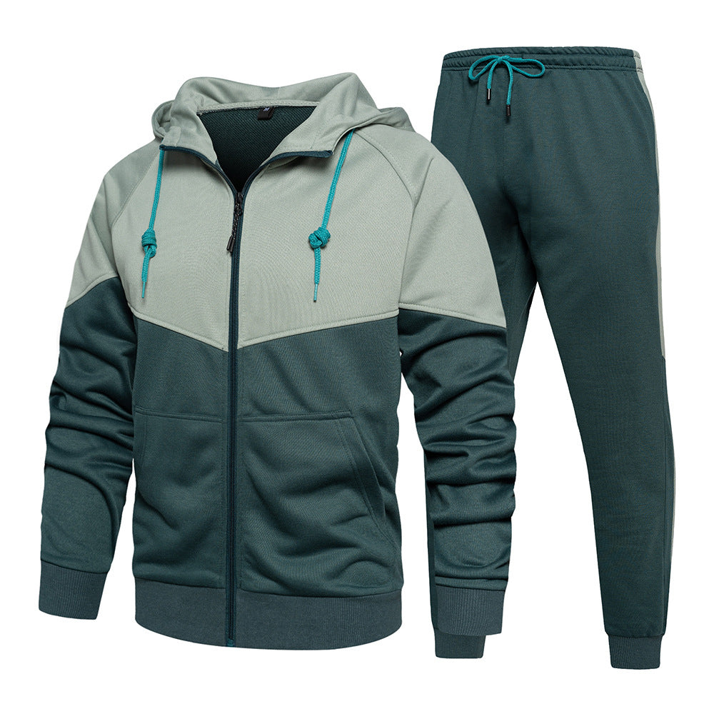Herren-Trainingsanzug mit Kapuze und Hose, Smart Fit | TZ95