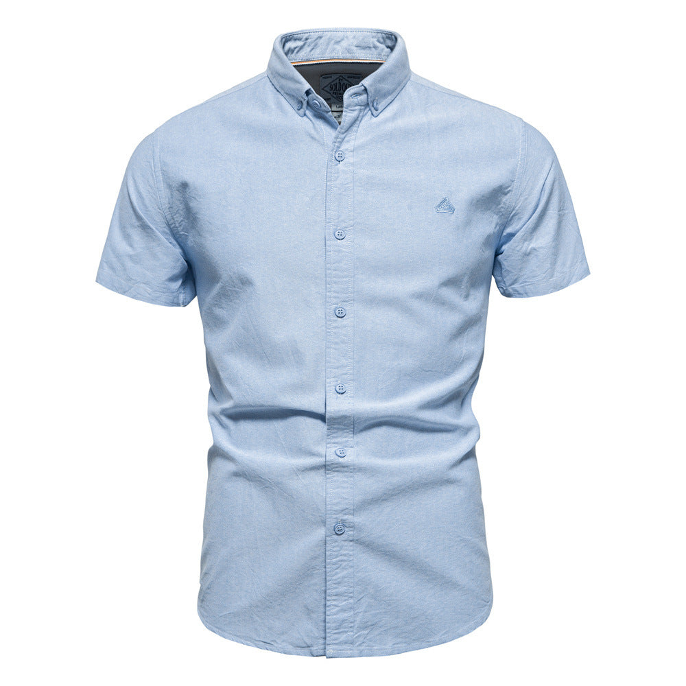 Herren Kurzarm Slim Fit Businesshemd Basic Design Atmungsaktiv | SH711