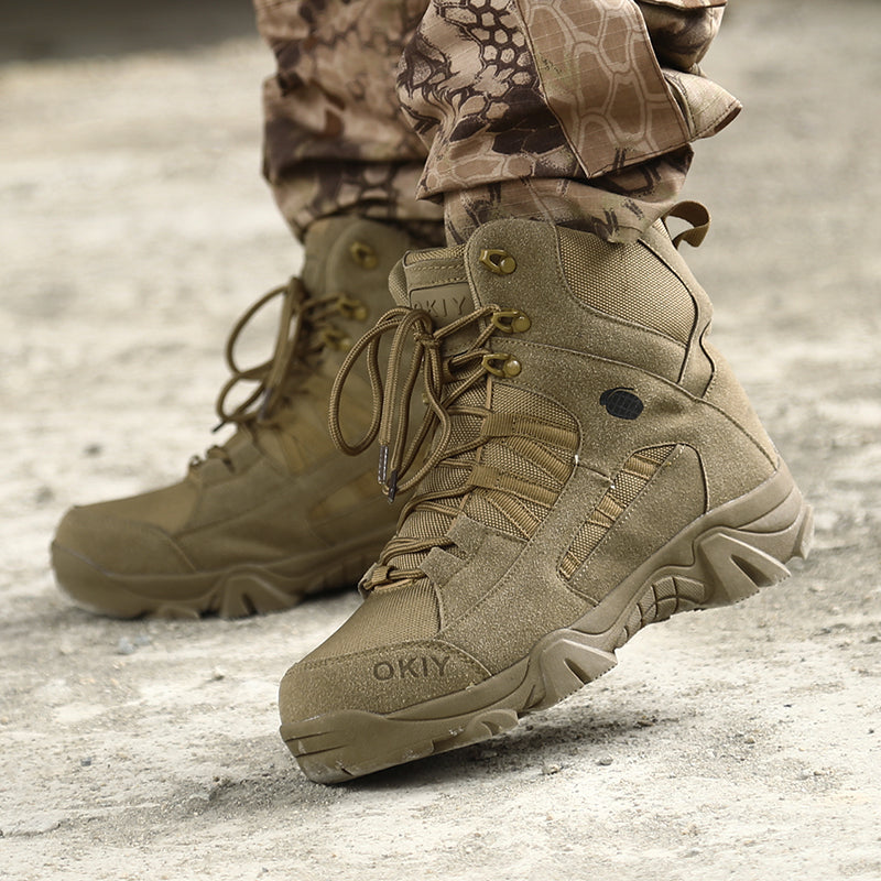 Mil-Tac Army Kampfschuhe Wüstenstiefel mit seitlichem Reißverschluss | 1705