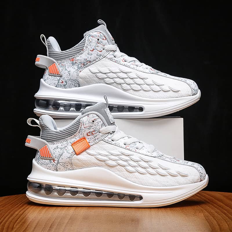 Atmungsaktive Herrenschuhe mit Air-Sohle und Schnürung | 2201