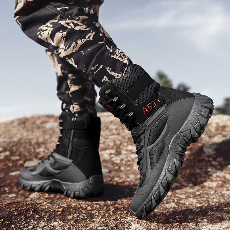 Army Combo Taktische Schuhe Militärstiefel mit seitlichem Reißverschluss | 6671