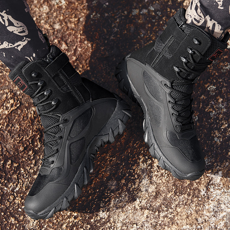 Army Combo Taktische Schuhe Militärstiefel mit seitlichem Reißverschluss | 6671