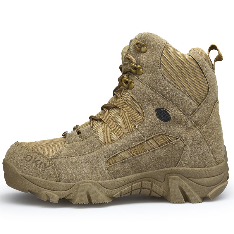 Mil-Tac Army Kampfschuhe Wüstenstiefel mit seitlichem Reißverschluss | 1705