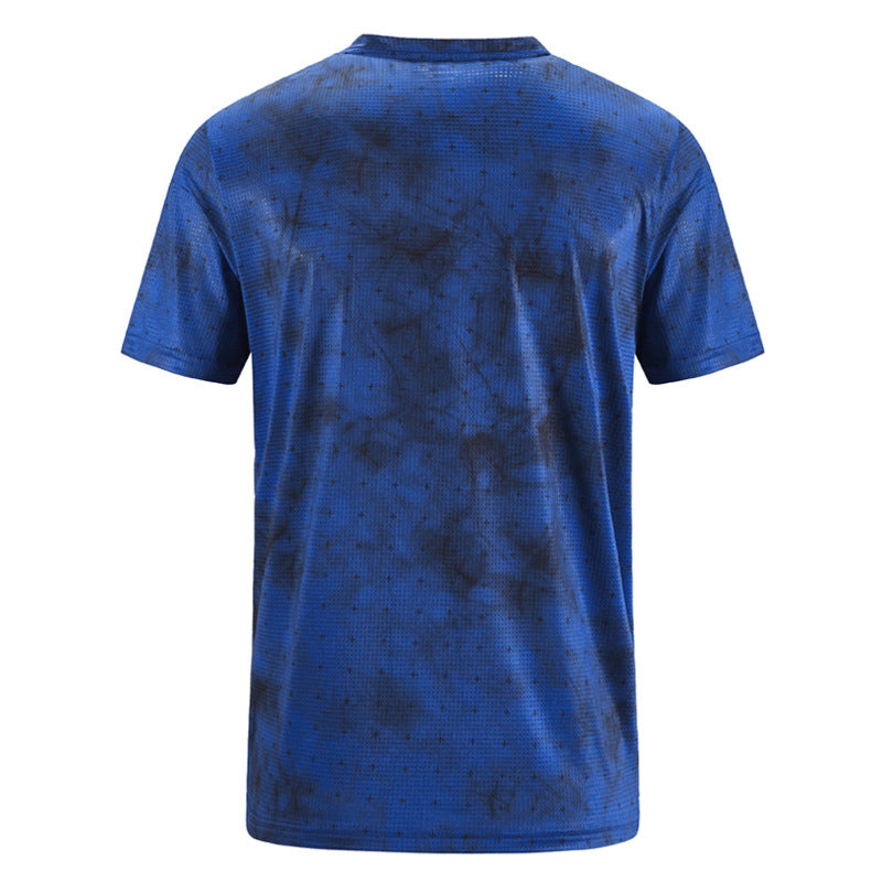 Herren Active Quick Dry Rundhals T-Shirts Gym Workout Kurzarm T-Shirts Tops | 83272