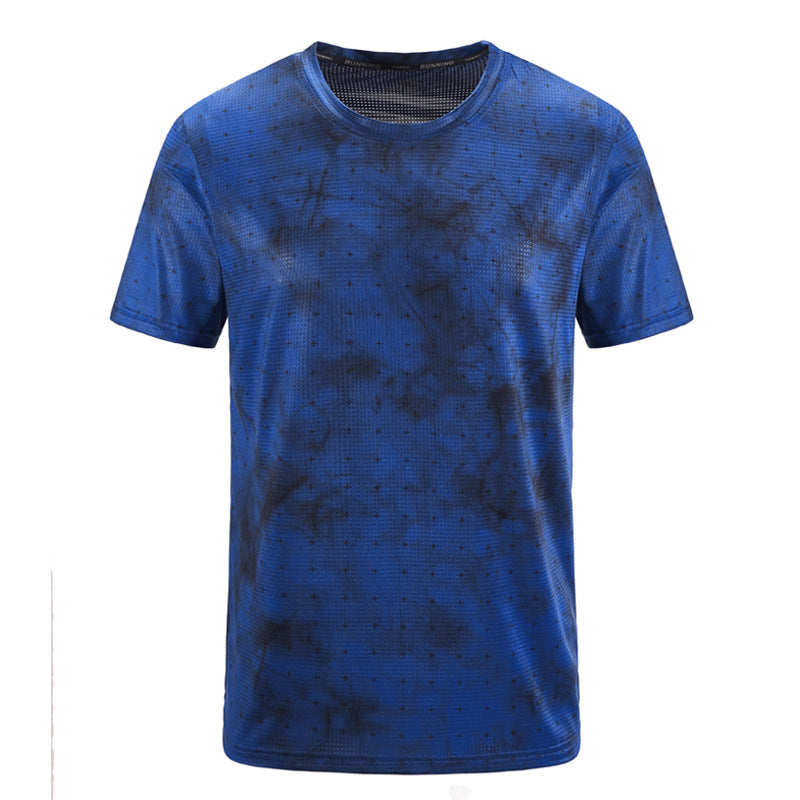 Herren Active Quick Dry Rundhals T-Shirts Gym Workout Kurzarm T-Shirts Tops | 83272