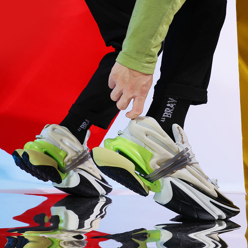 Unisex-Schuhe im Raumschiff-Stil, modische und trendige Sneakers, hochwertige Sport- und Outdoor-Sneaker | 8859