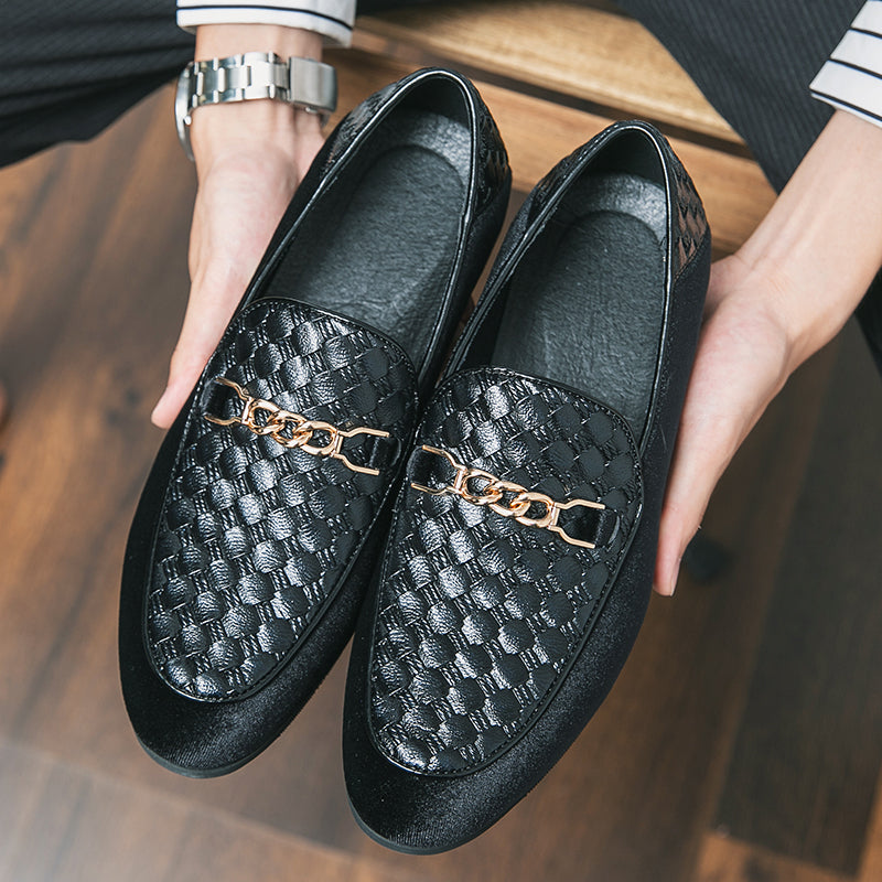 Herren Leder Stilvolle Loafer Lederschuhe für Männer | 8130