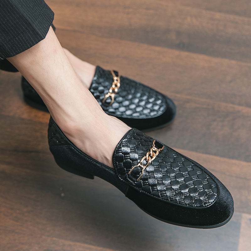 Herren Leder Stilvolle Loafer Lederschuhe für Männer | 8130