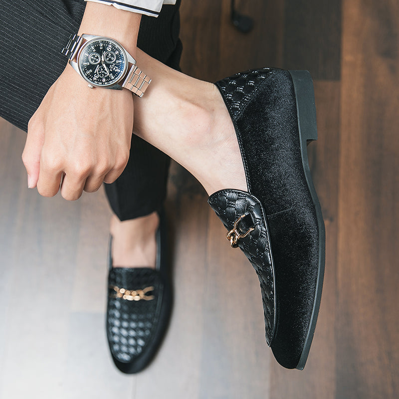 Herren Leder Stilvolle Loafer Lederschuhe für Männer | 8130