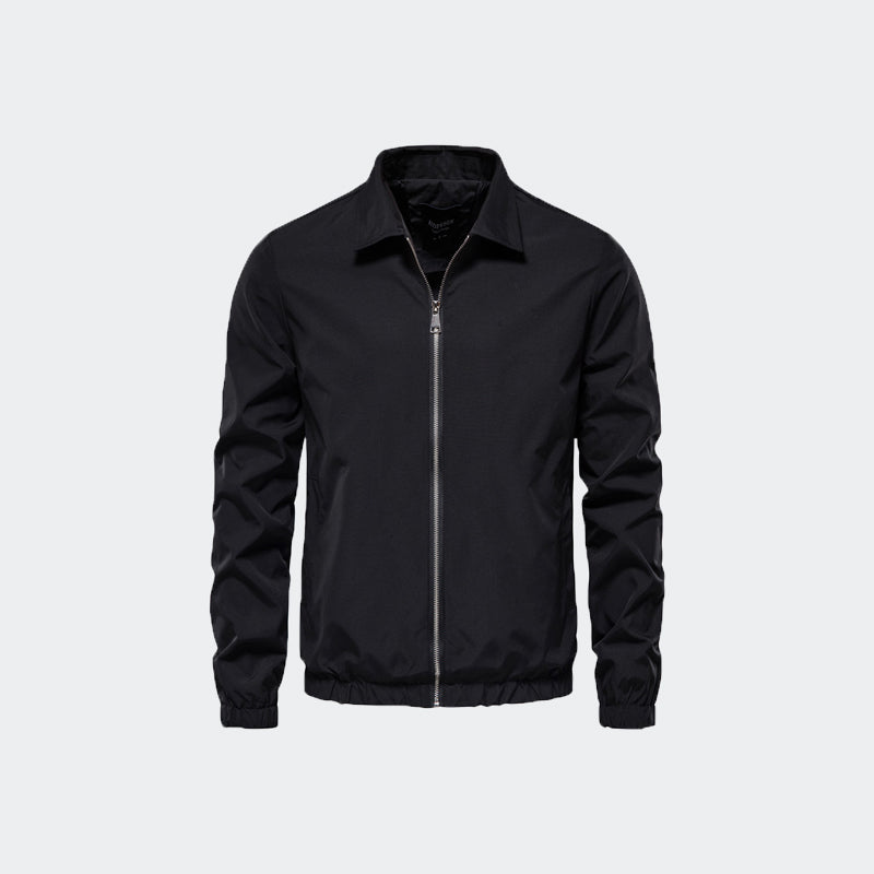 Herrenjacke mit durchgehendem Reißverschluss, Bomberjacke, aktive Oberbekleidung, Frühling/Herbst – AXJK13