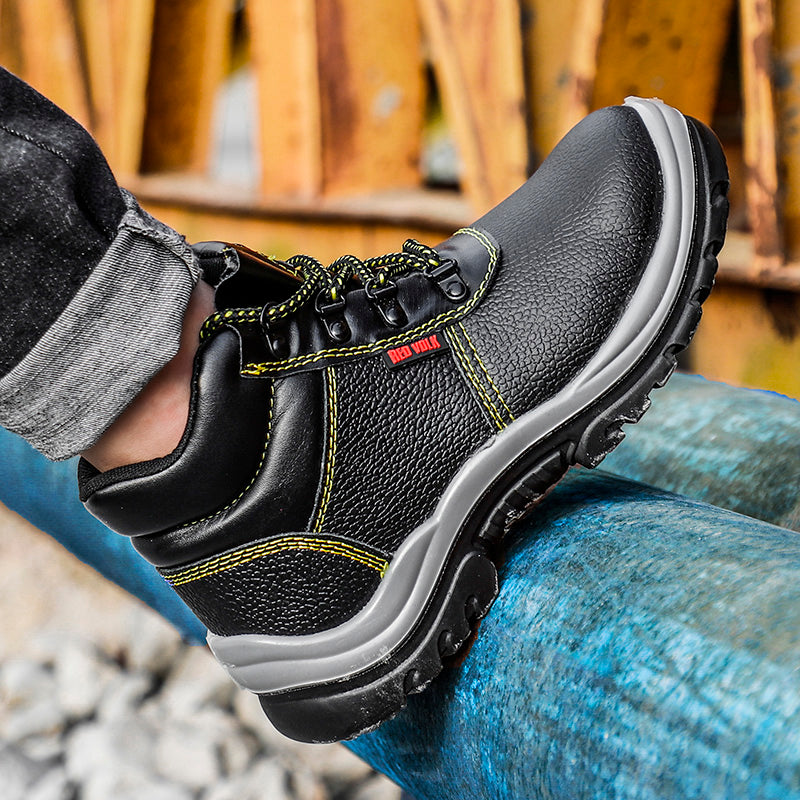 Industrie-Arbeitsstiefel für Herren mit Stahlkappe - GT-07