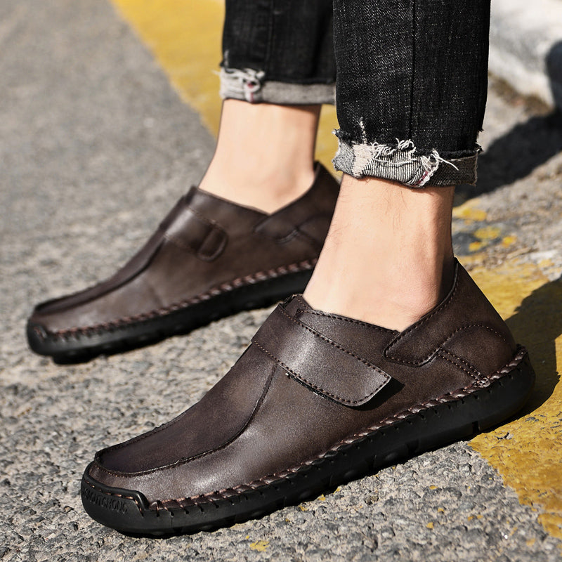 Italienische Loafer aus Leder für Herren | F2289