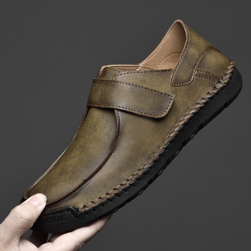 Italienische Loafer aus Leder für Herren | F2289